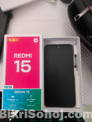 Redmi 15  8/256